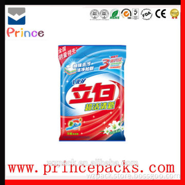 custom plastic bag for laundry detergent soap powder packaging